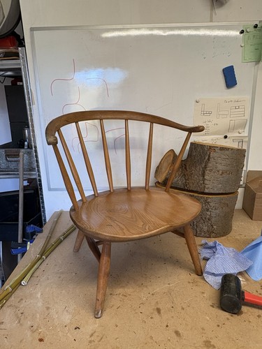 Ercol cowhorn low - cowhorn, chair