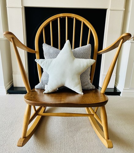 Ercol vintage blue - vintage, label