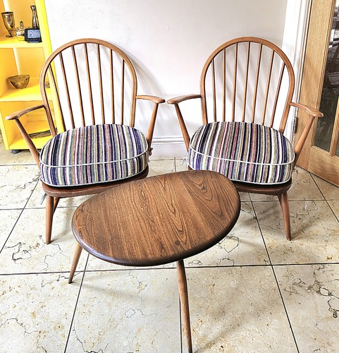 Ercol 317 tub - chairs, )